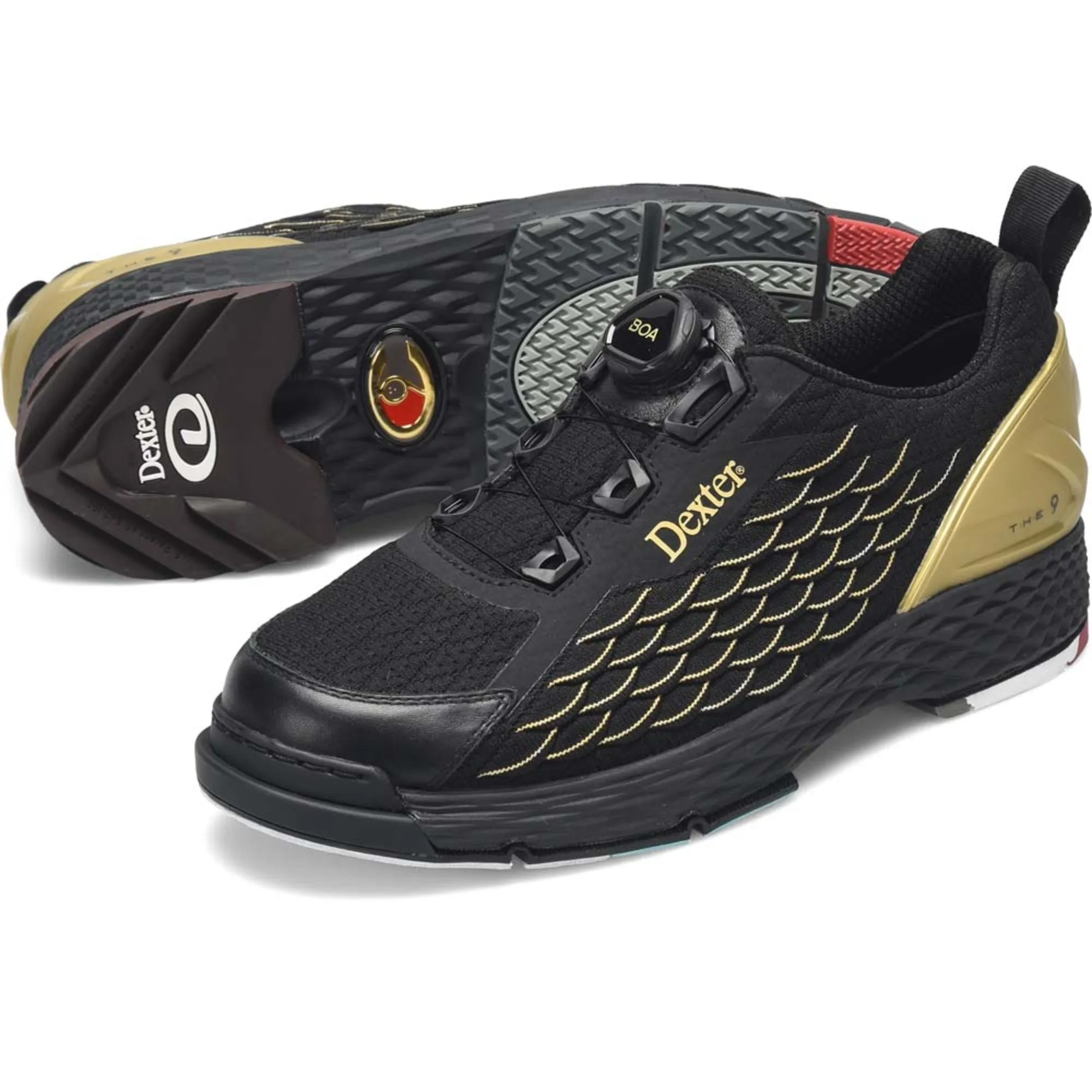 The C-9 Knit Boa Black/ Gold Shoes