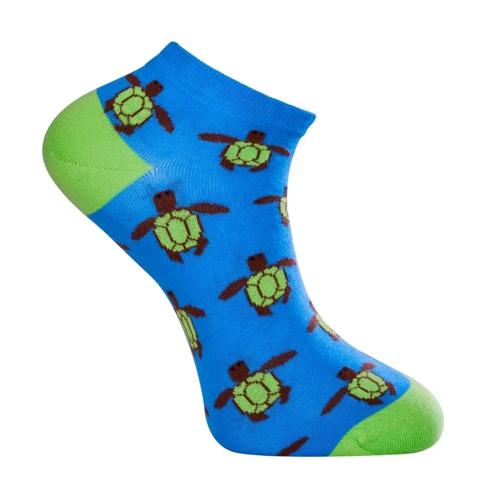 Turtle Ankle Socks (Unisex)