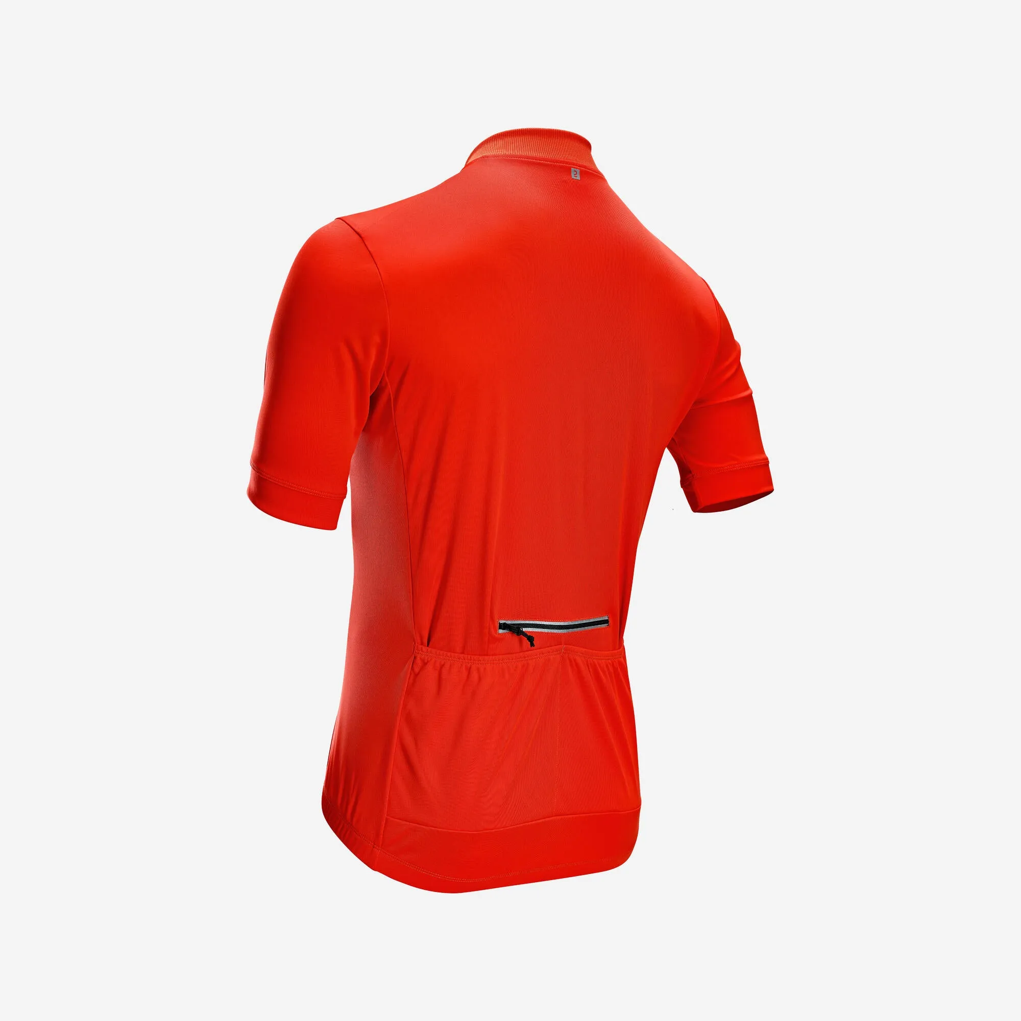 Van Rysel Men's Short-Sleeved Road Cycling Summer Jersey RC100 - Red