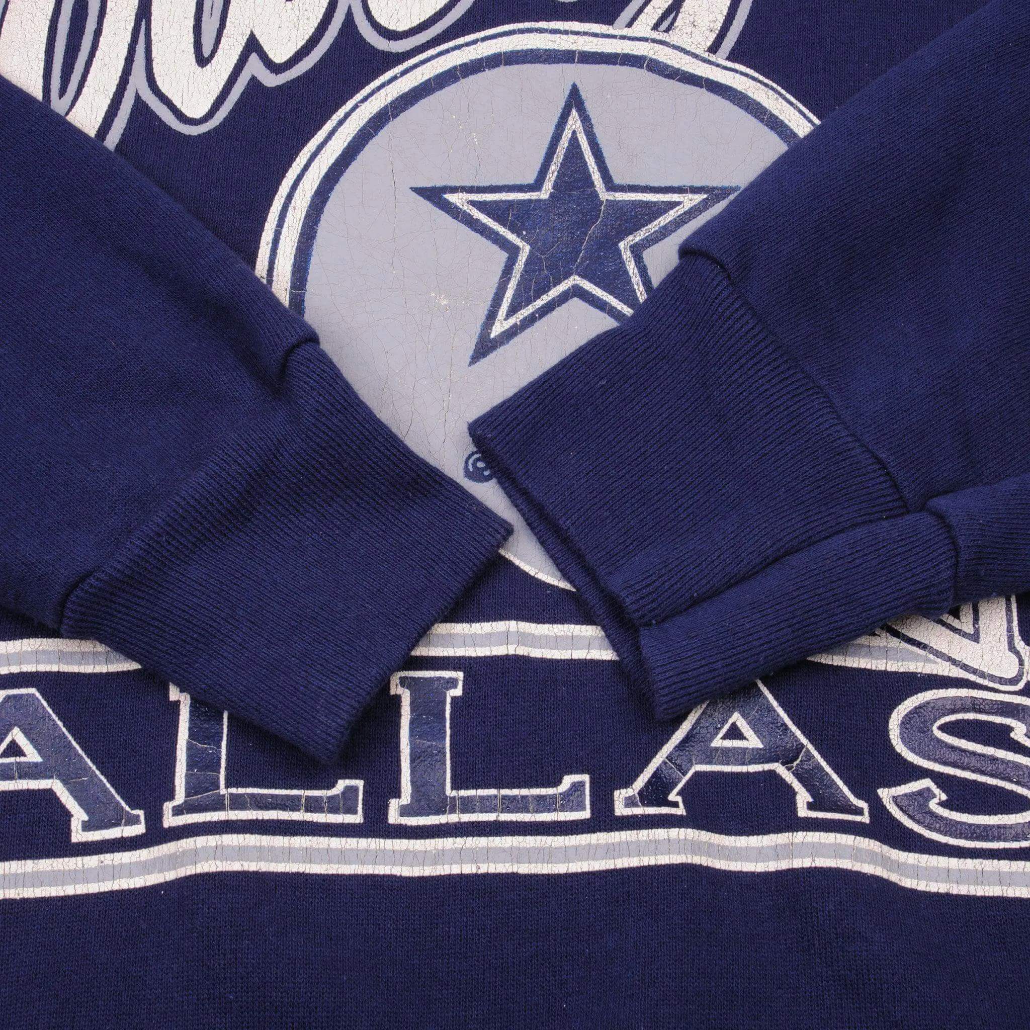 VINTAGE CHAMPION NFL DALLAS COWBOYS SWEATSHIRT 1990S MEDIUM MADE USA