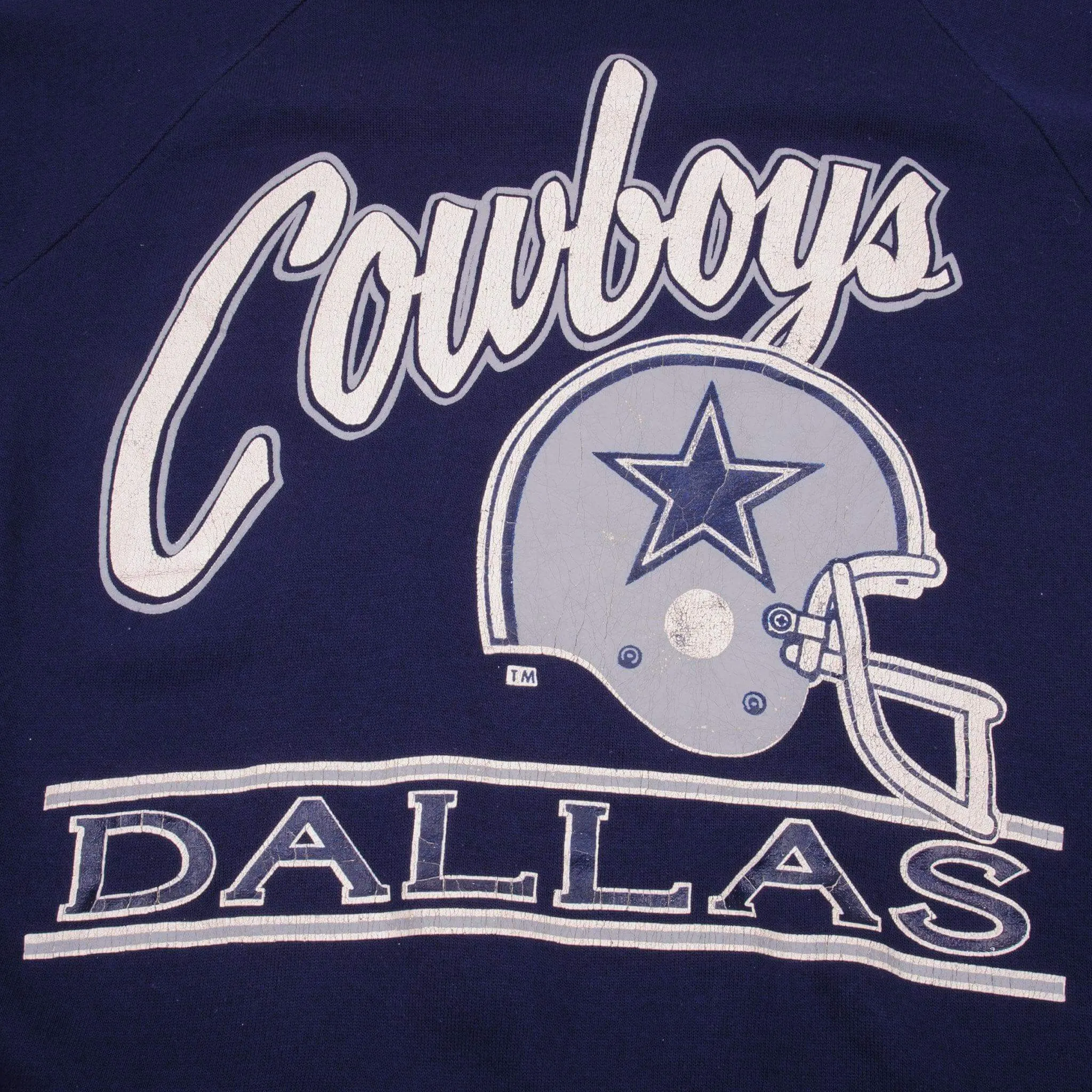 VINTAGE CHAMPION NFL DALLAS COWBOYS SWEATSHIRT 1990S MEDIUM MADE USA