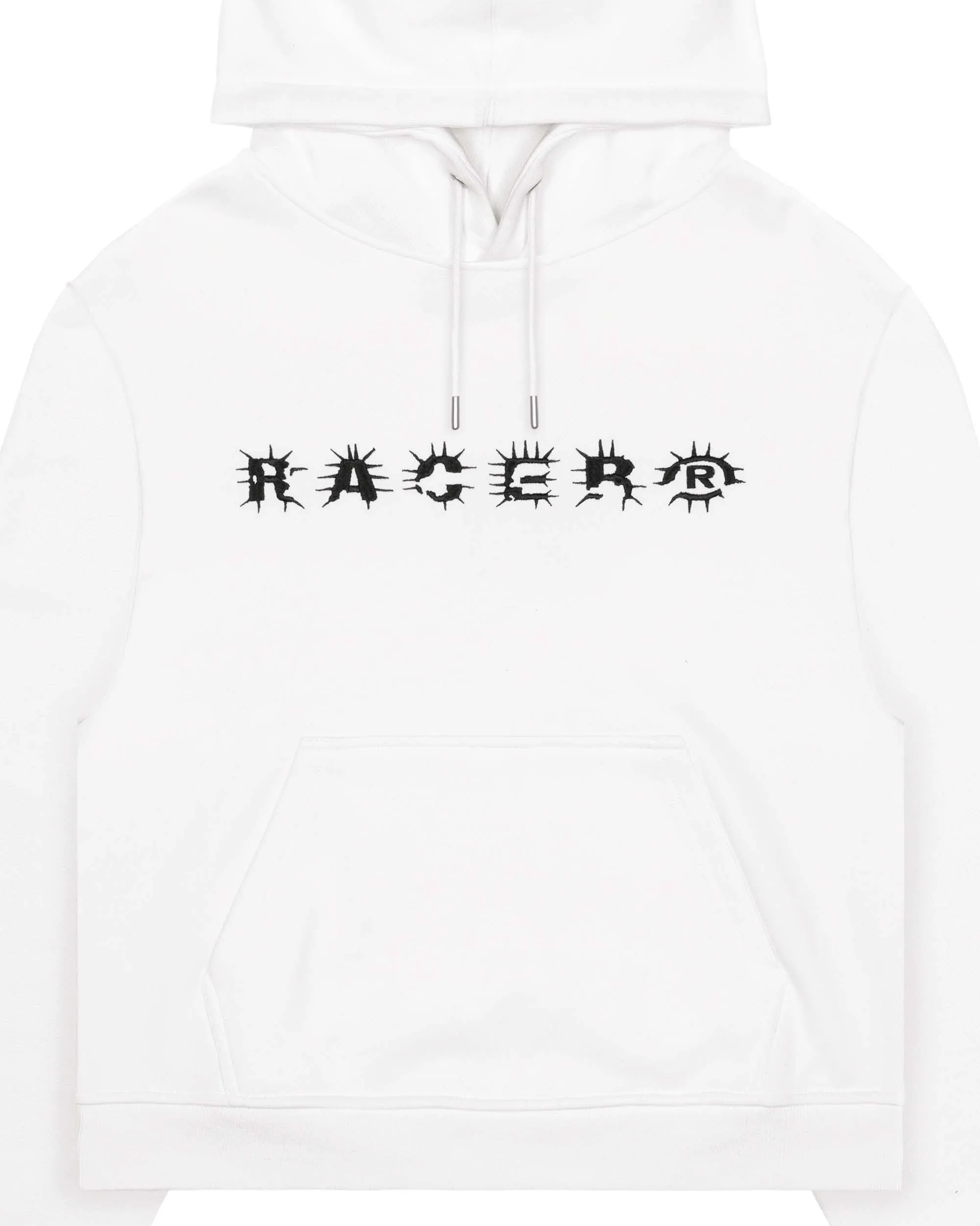 White Spike Hoodie