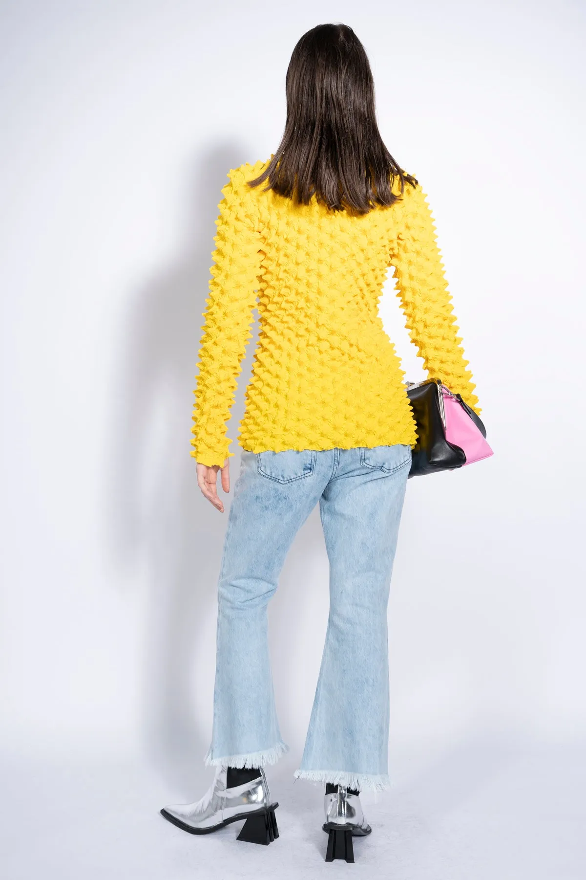 YELLOW SPIKE TOP